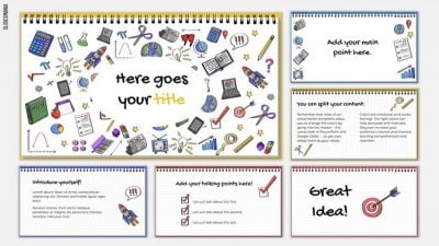 Doodles Free Template for Google Slides or PowerPoint Presentations