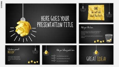 Potter Free Template for Google Slides or PowerPoint Presentations