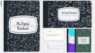 Digital Notebooks for Google Slides or PowerPoint