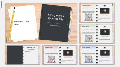 Hyperdoc Handbook SlidesMania Template