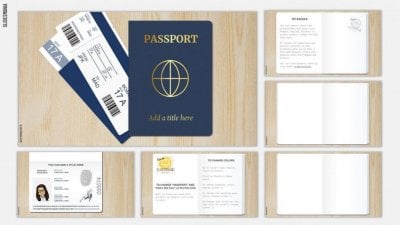 Passport SlidesMania Template