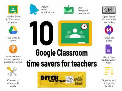 10 Google Classroom time savers for teachers