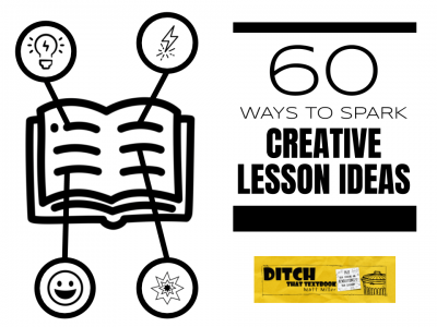 60 tips to spark creative lesson ideas