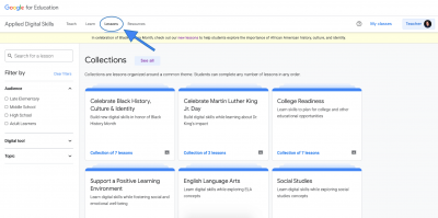 Google Applied Digital Skills Lessons