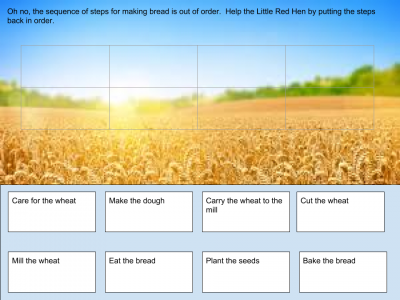 Little Red Hen Sequence Activity