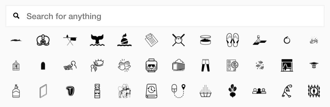 the noun project icons search