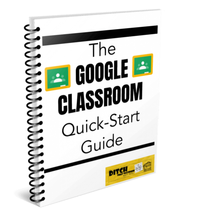 The Google Classroom Quick-Start Guide ebook cover